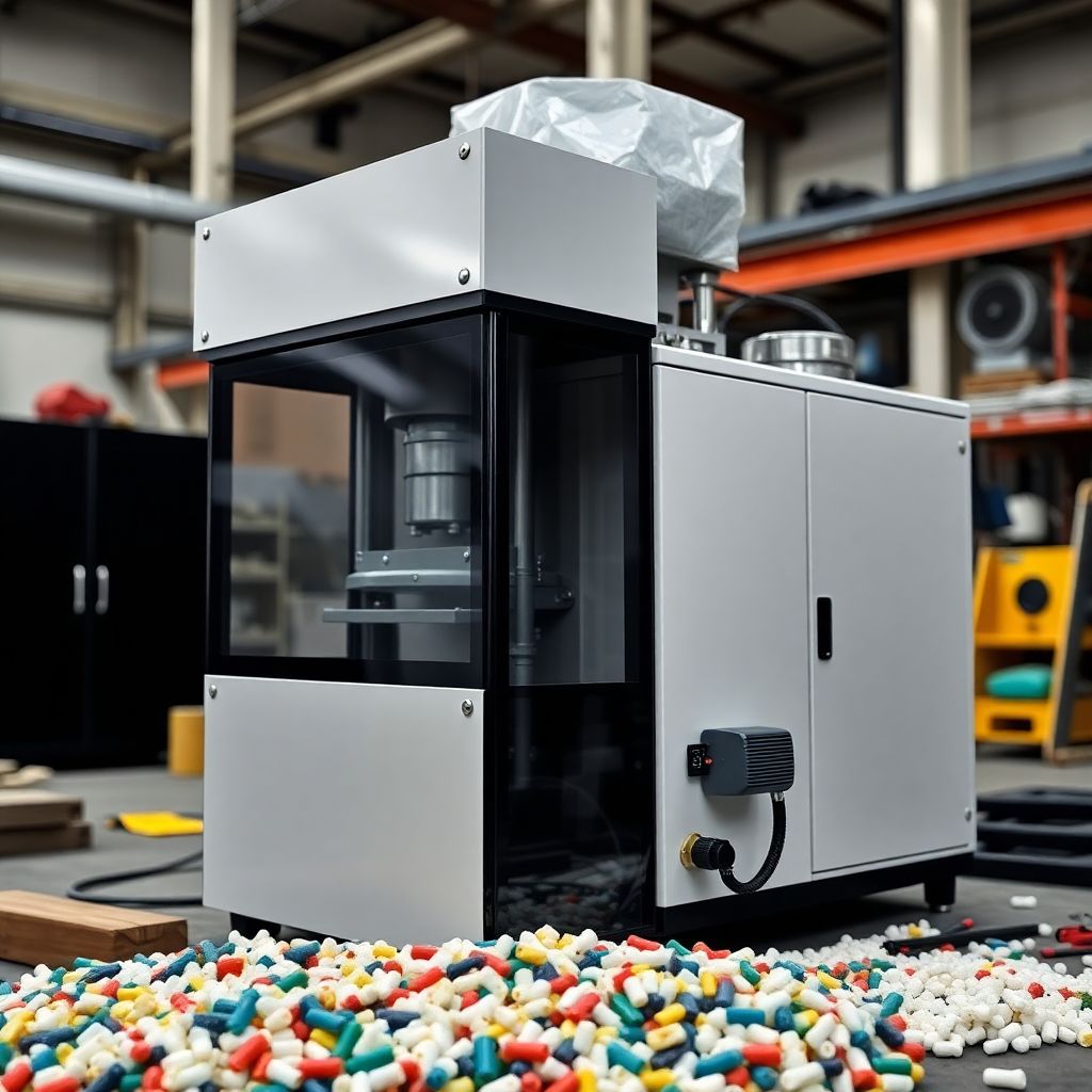 Mini Maquina de Inyeccion de Plastico